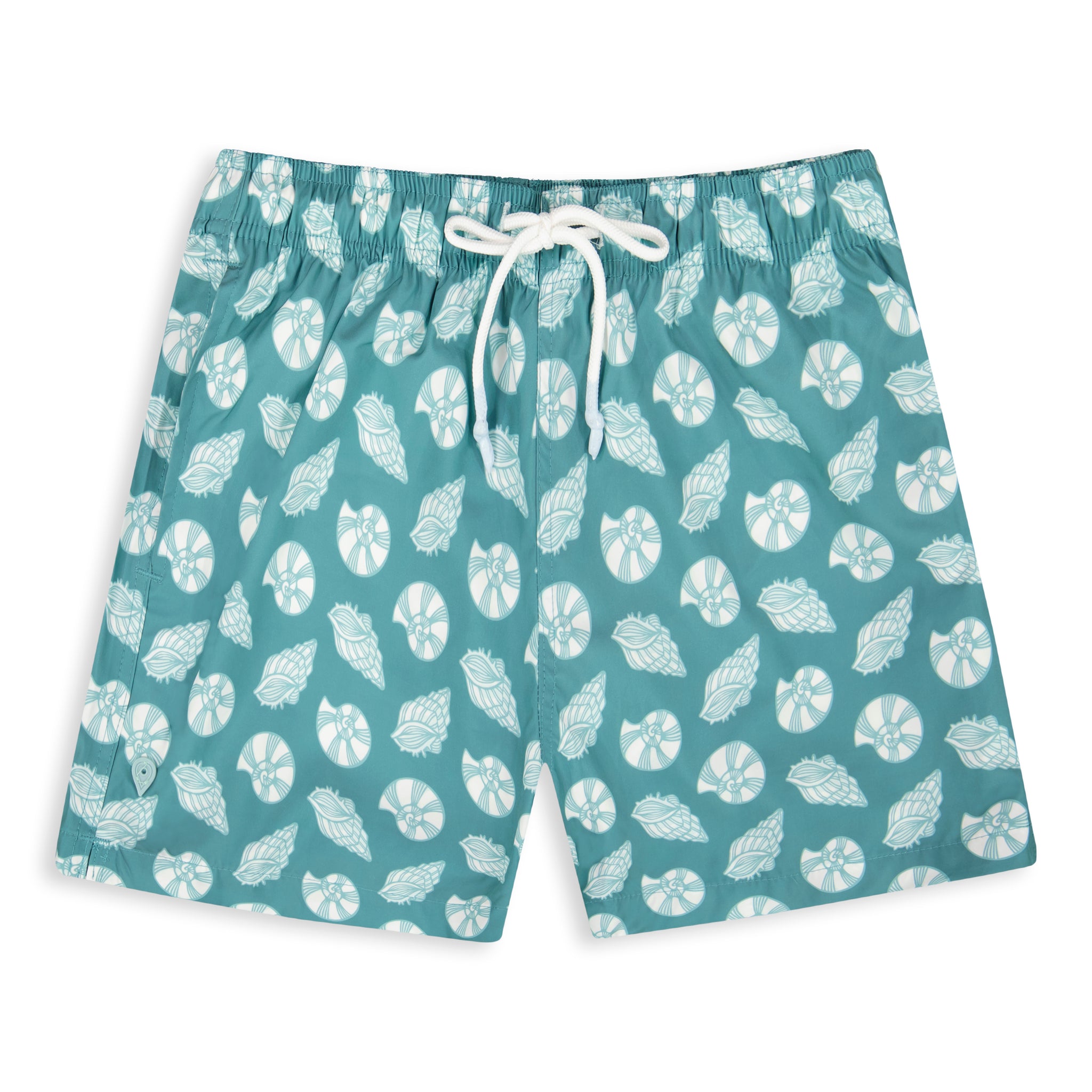 Micro Fiber Woven Printed Swim Trunk-Mens
