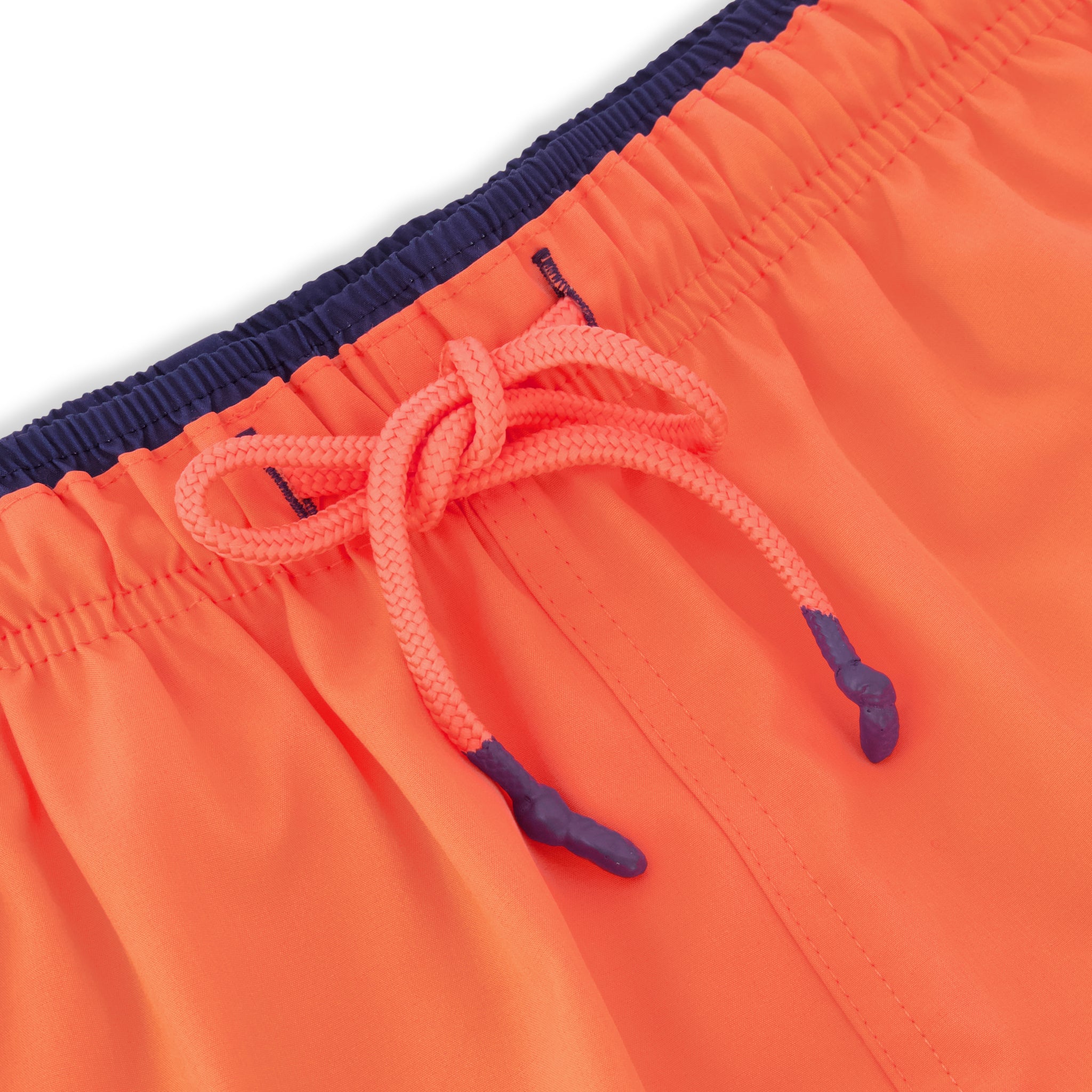 Micro Fiber Woven Solid Swim Trunk-Mens