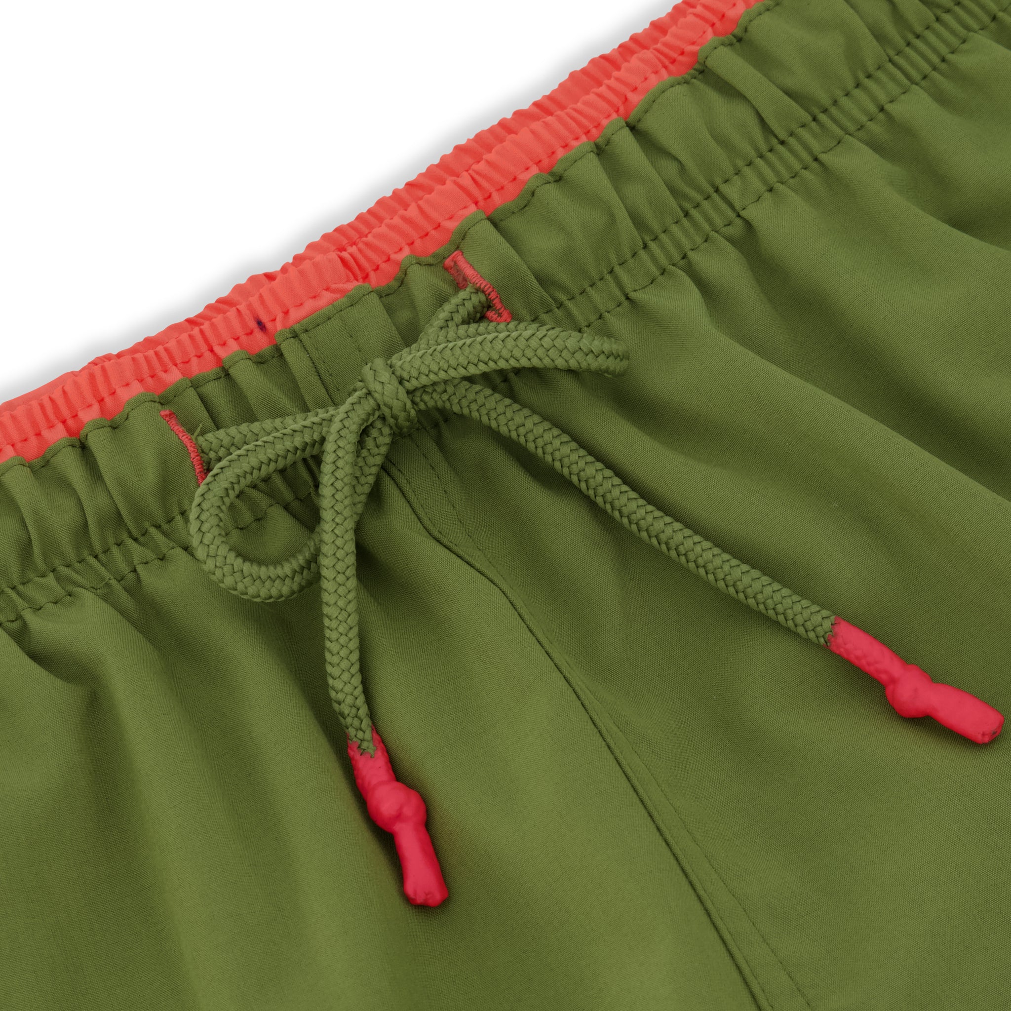 Micro Fiber Woven Solid Swim Trunk-Mens