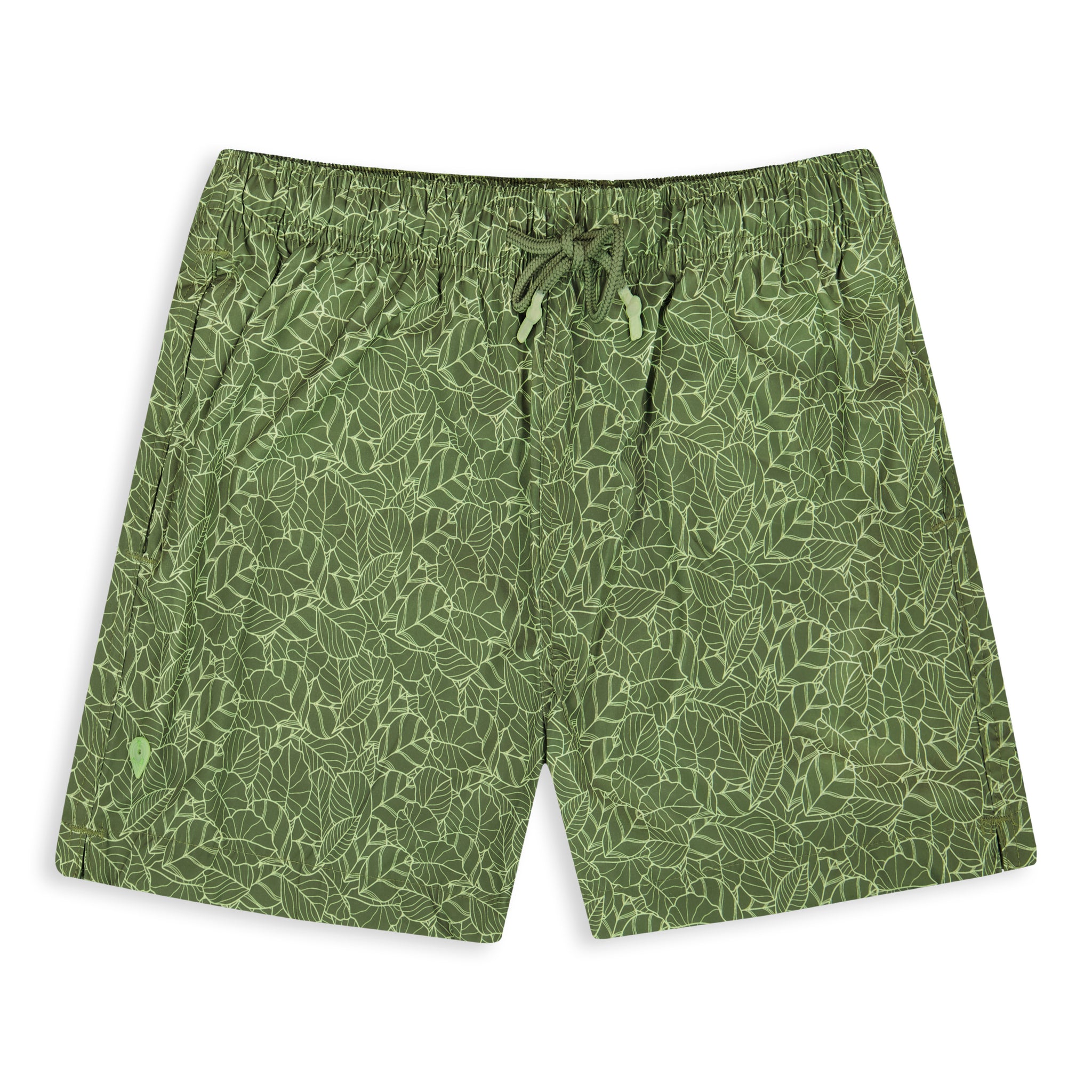 Micro Fiber Woven Printed Swim Trunk-Mens