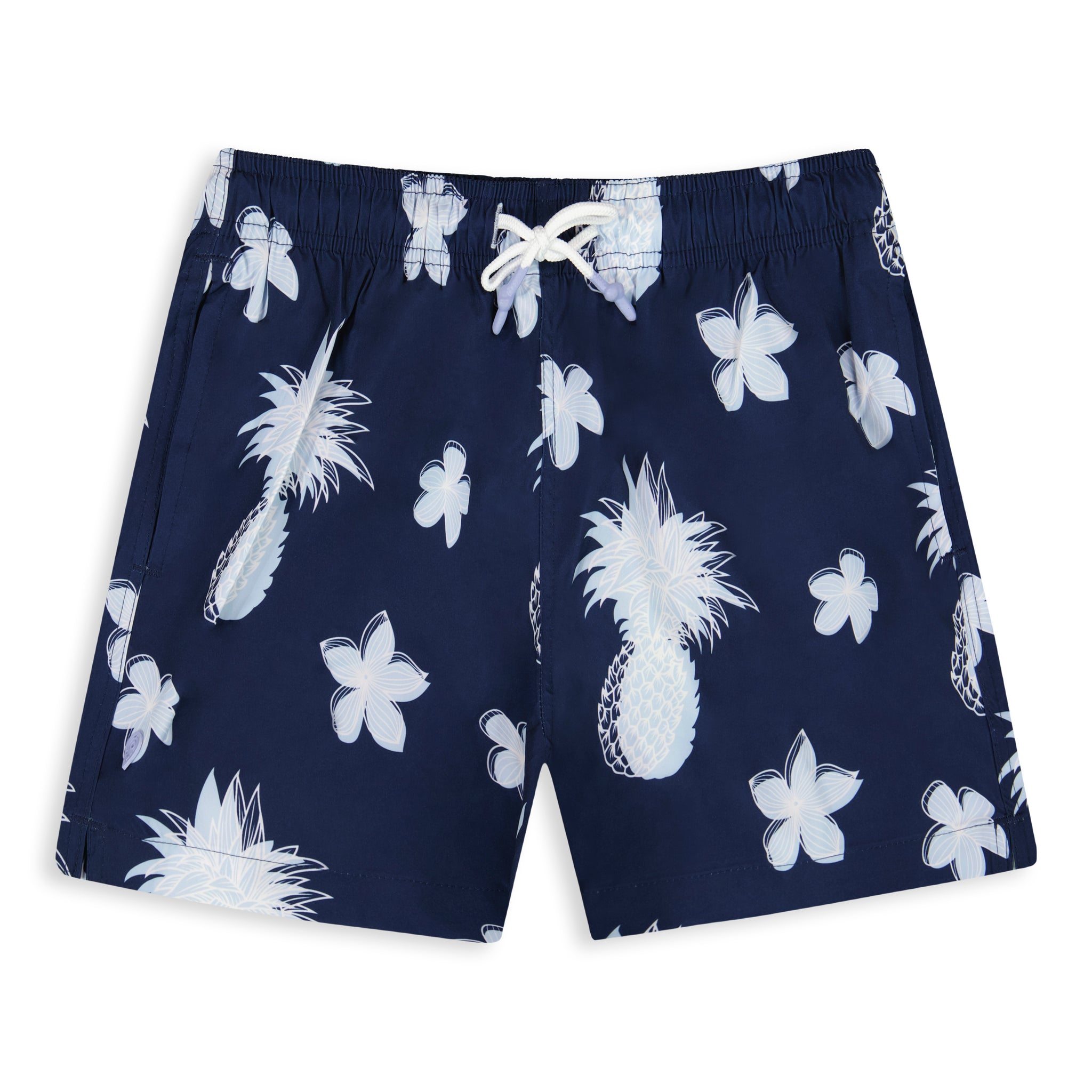 Micro Fiber Woven Printed Swim Trunk-Mens