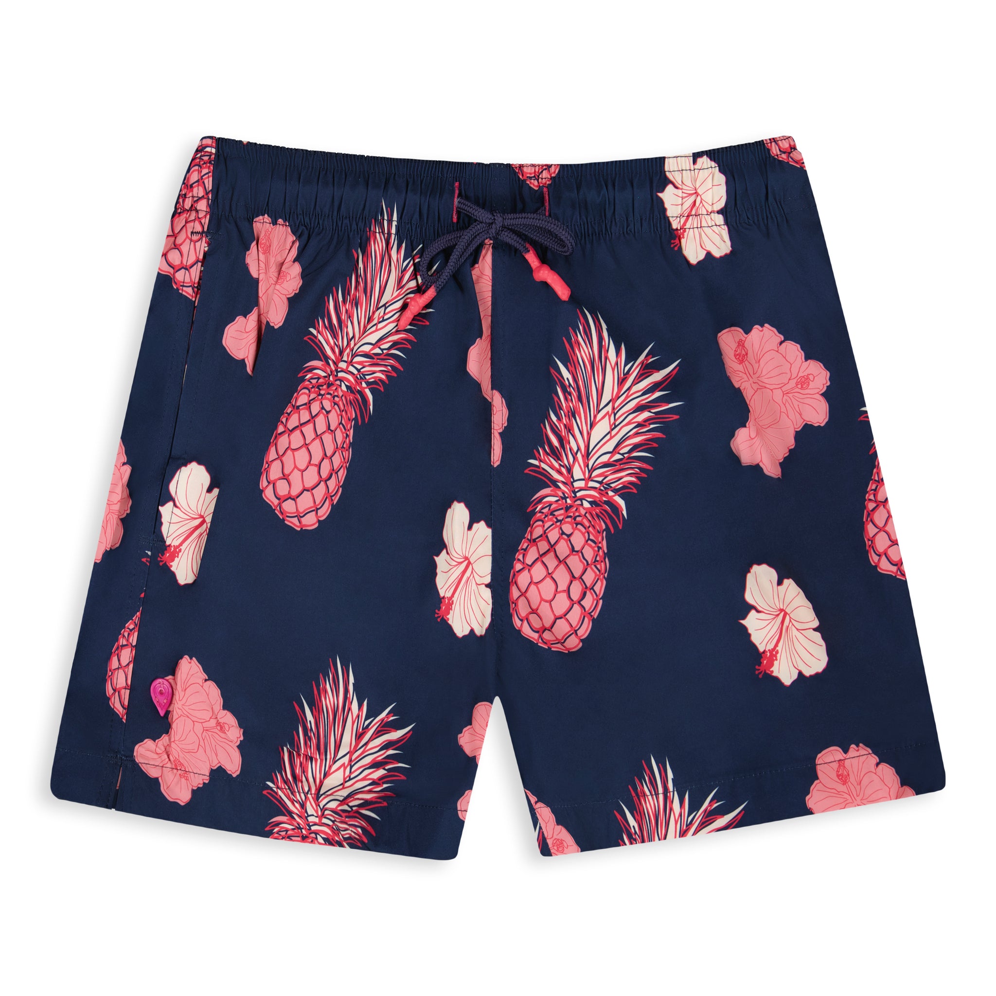 Micro Fiber Woven Printed Swim Trunk-Mens