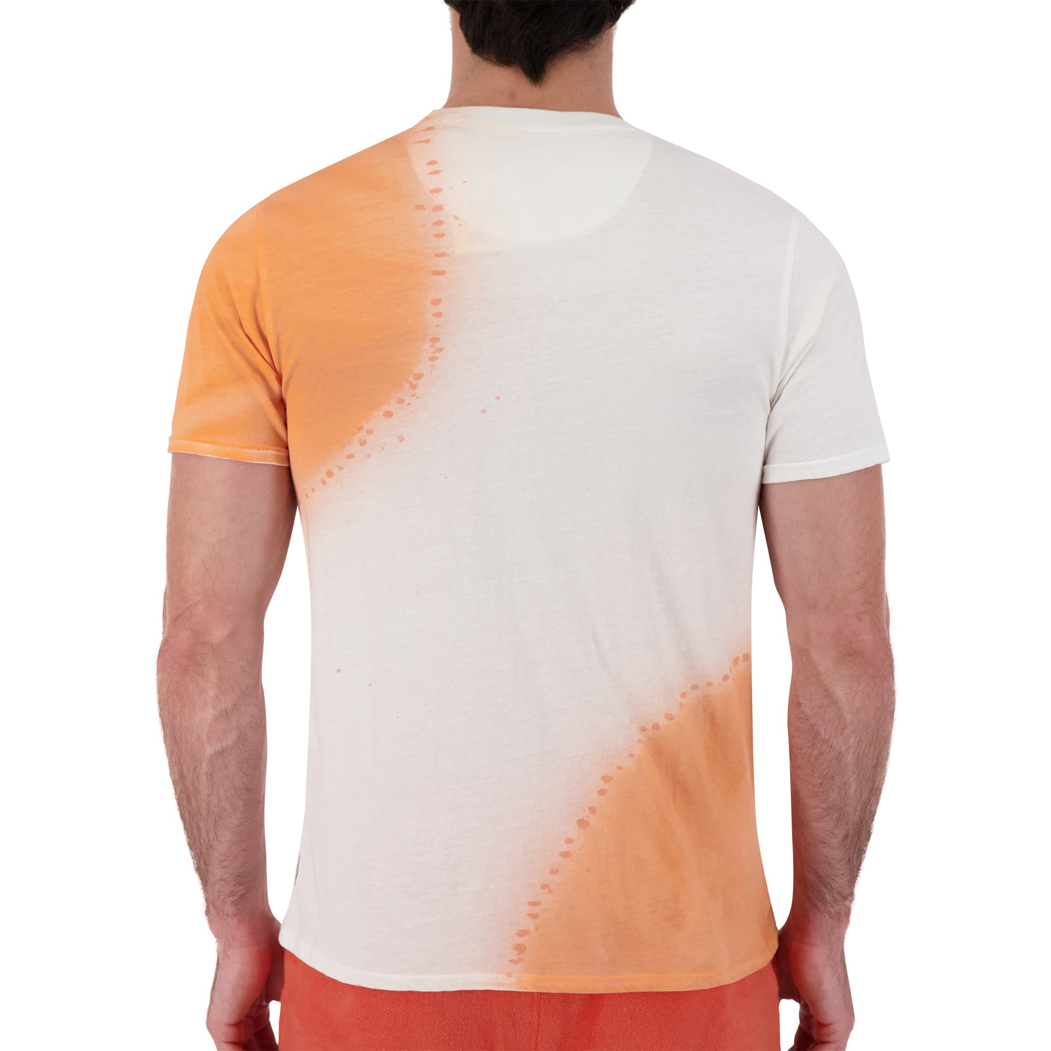 Splatter & Spray T-Shirt in Melon